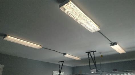 Garage Led Lighting Upgrade On Echo Lane In West Hartford Ct