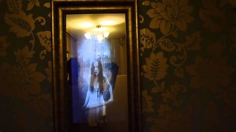 Halloween Prop Scary Girl In Mirror Bloody Mary Youtube