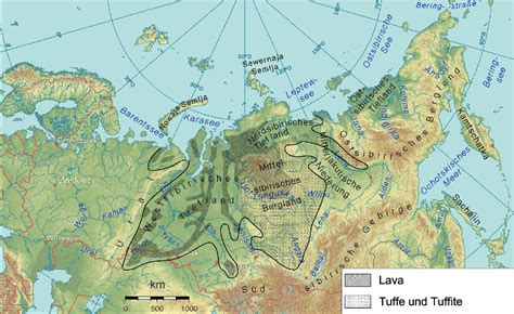 Ural Relief Map Transborder Media