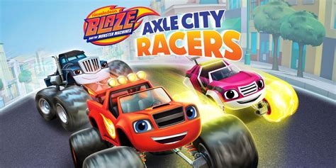 Blaze And The Monster Machines Axle City Racers Nintendo Switch