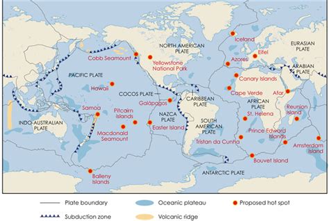 Plate Tectonics 101—what Happens At Hot Spots Landscapes Revealed