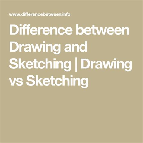 Difference Between Drawing And Sketching Drawing Vs Sketching