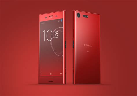 Смартфон Xperia Xz Premium от Sony теперь доступен и в красном цвете