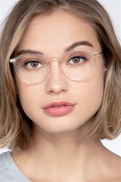 Amity Round Rose Gold Full Rim Eyeglasses Eyebuydirect Fashion Eye