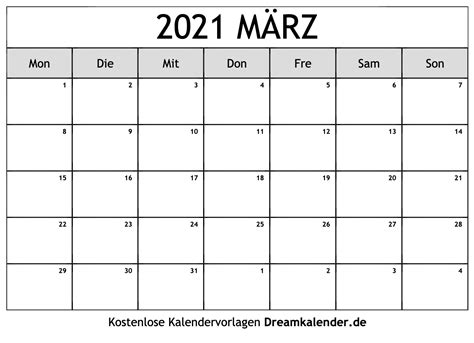 Die beste art, ihre planung festzulegen und ihre termine einzutragen – unsere kalender märz 2021 zum ausdrucken monatskalender stehen nachstehend zum download zur verfügung. Kalender März 2021
