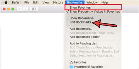 How To Remove Favorites On Mac Remove Sites From Favorites