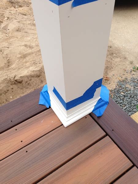 How To Trim 6x6 Deck Posts With Lateral Cross Bracing Carpentry Vrogue