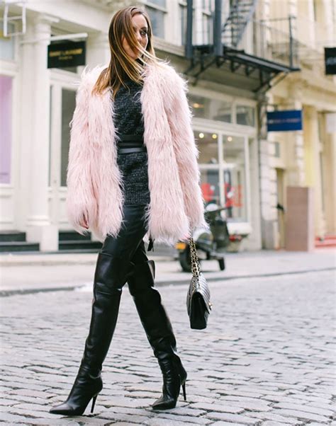 Six Colorful Faux Fur Coats Under Winter Fashion