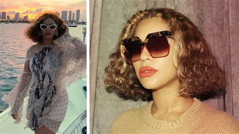 Same as it three haircuts has been launched by jay z while he has announced the name of both haircut. BEYONCE shares short new chic haircut in retro-inspired ...