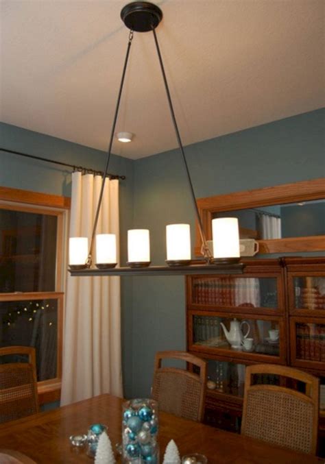 Xilicon dining room lighting fixture hanging farmhouse black 3 light modern pendant lighting contemporary chandeliers with glass shade for living dining room bedroom kitchen island. 23 Beautiful Dining Room Lighting Ideas For Popular Home ...
