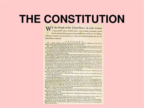 Ppt The Constitution Powerpoint Presentation Free Download Id1774993
