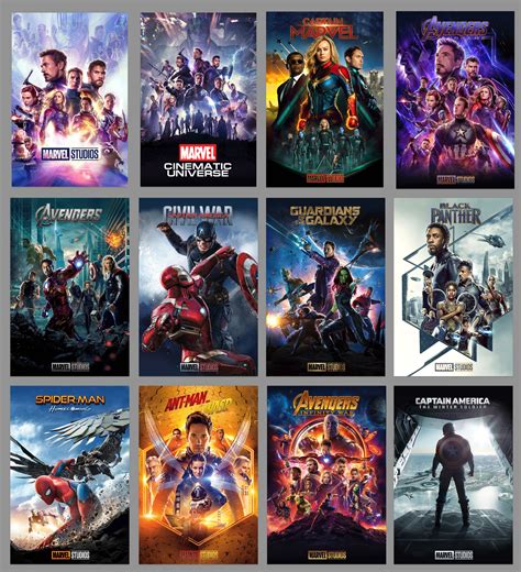 Updated My Mcu Collection Rplexposters