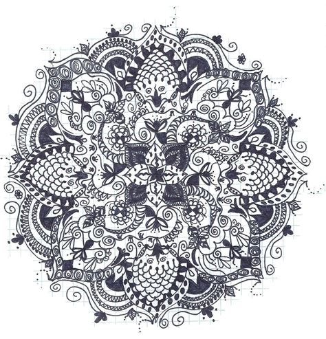 If so, then you've chosen an exciting medium to work in that is extremely versatile and fun as drawing with charcoal will add an exciting new dimension to your artwork. Mandala doodle on graph paper | I bought some graph paper ...