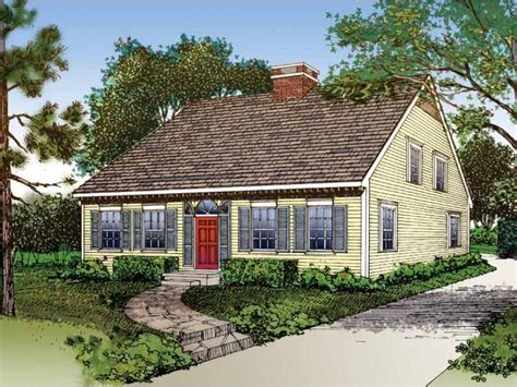 Eplans Cape Cod House Plan Crusade Square Feet Home Plans