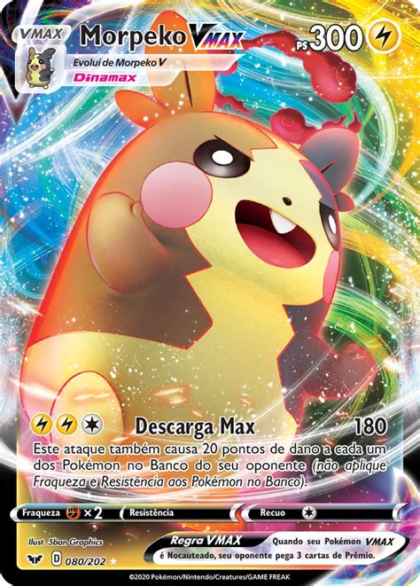 Morpeko Vmax Pokémon Myp Cards