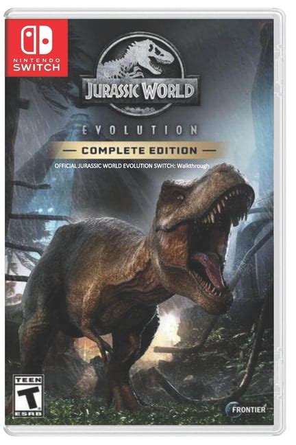 Official Jurassic World Evolution Switch Walkthrough Paperback