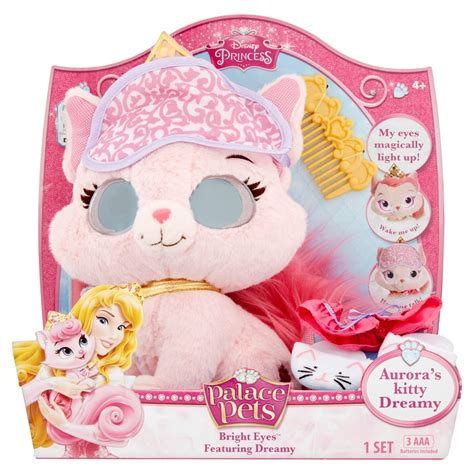 Disney Princess Palace Pets Bright Eyes Auroras Kitty Dreamy Toy Set 4