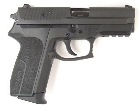 Sig Sauer Sp2022 Sig Pro 357 Sig Caliber Pistol Pro Model With Night