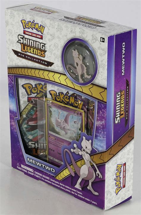 Pokemon Shining Legends Mewtwo Pin Box Da Card World