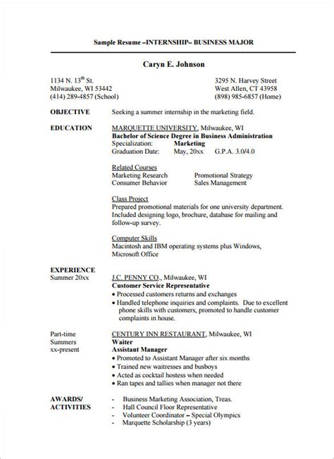 Doing a year in industry is incredibly beneficial to your professional. 17 Best Internship Resume Templates to Download for Free - WiseStep
