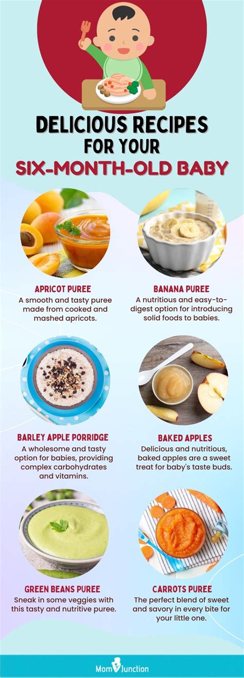 6 Month Old Babys Food Chart And Recipes
