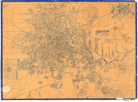 Houston Maps Or 100 Years Of Grids — The Houston Artist Speaks Through