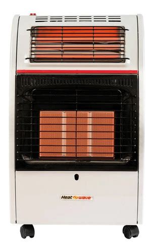 Calentador Portatil Heat Wave 2 En 1 De Gas Lp Y Eléctrico Envío Gratis