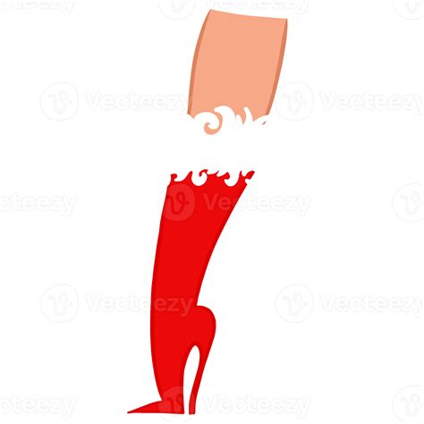 Sexy Woman Leg Wearing Red Heel 32753005 PNG