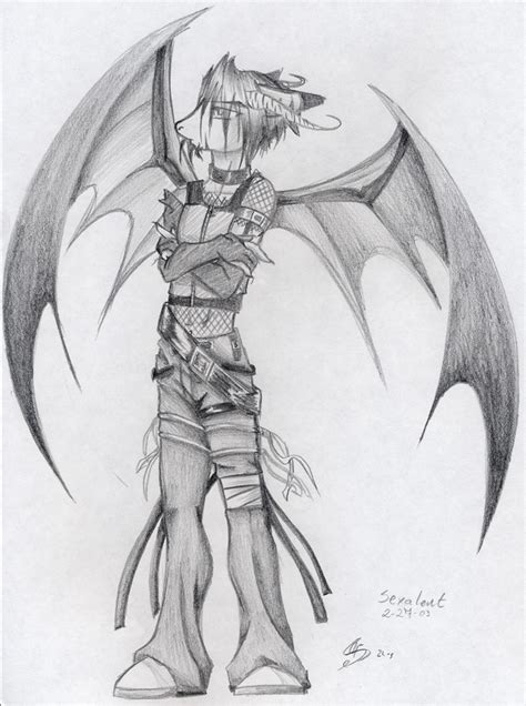 Anime Demon Drawing At Explore Collection Of Anime
