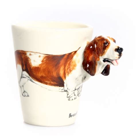 Basset Hound Mug 3d Ceramic Doggie Mugs All Kinds Of Dogs To