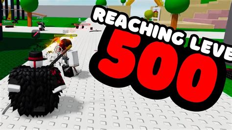 Reaching Level 500 In Roblox Combat Warriors Youtube