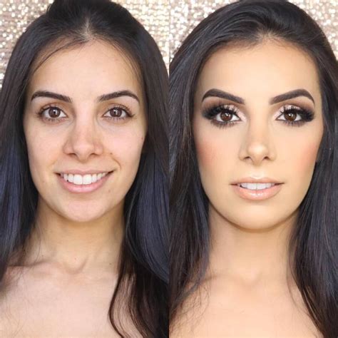 Makeup Shading Before And After Saubhaya Makeup