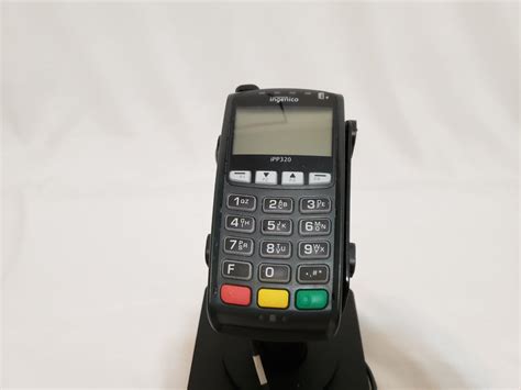 Say your bank sent you a credit or debit card with an embedded rfid chip. Ingenico iPP320 Debit Credit Card POS Retail Terminal w Chip Reader IPP320-11T2390A