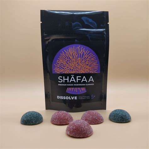 Dissolve Macrodose Magic Mushroom Gummies 5g Shafaa