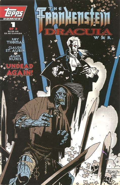 Dracula Frankenstein Science Fiction Art Retro Mike