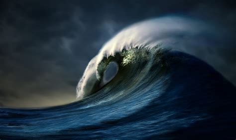 Ocean Wave Hd Wallpaper Background Image 2000x1188
