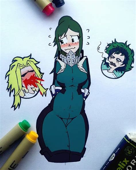 super mom c [bnha] by kennybest character art anime sketch sexy anime art
