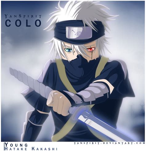 Young Hatake Kakashi By Yanspirit On Deviantart