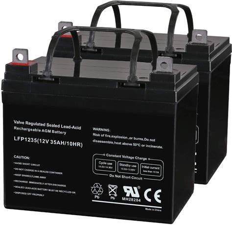 12v 35ah Rechargeable Sla Deep Cycle Agm Battery Replaces 12 Volt