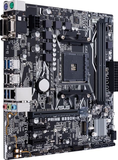 If you're looking to go with. Asus Prime B350M-K AM4 AMD B350 DDR4 3200MHz, M.2, USB 3.0 ...