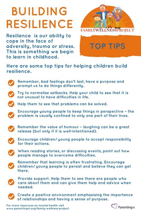 Top Tips For Parents On Building Resilience In Children Resilience Is