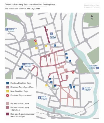 New Map Produced To Help Bath Residents Find Disabled Parking Bays