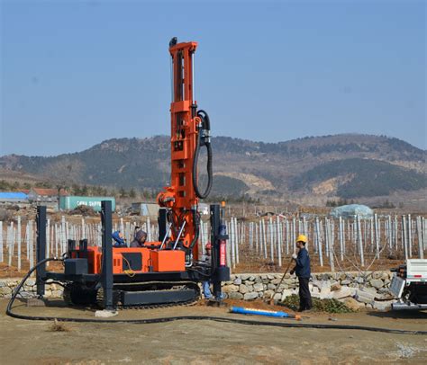 China Meters Crawler Portable Water Well Drilling Machine China Water Well Drilling Rig