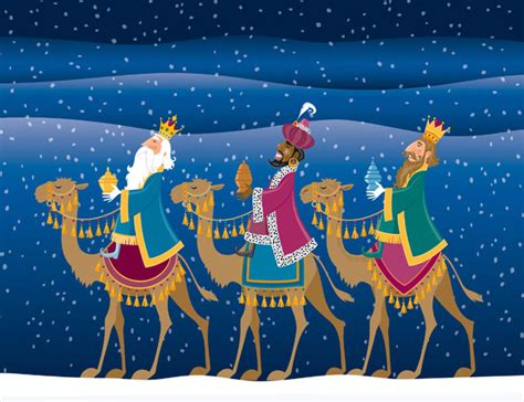 Imágenes De Los Reyes Magos Para Pintar Y Colorear Material Para