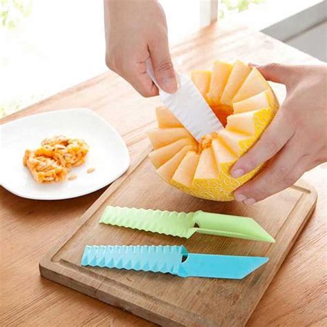 Creative Fruits And Vegetables Fancy Cutting Knife Blue