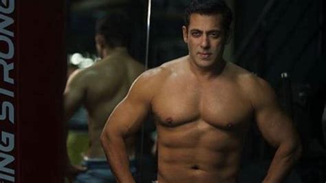 Salman Khan Shares Shirtless Pic Teases Work In Progress Physique
