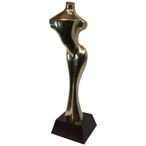 Mid Century Modern Abstract Cubism Nude Sculpture Curvy Woman By Joseph