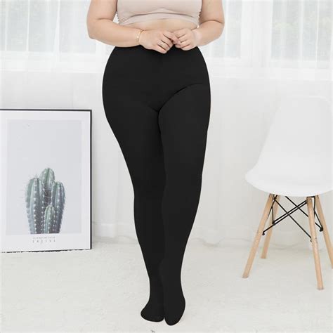 Cheap Women Plus Size Ultra Elastic Tights Stockings Material Prevention Hook Wire Pantyhose