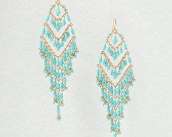 Etsy Long Turquoise Earrings Native American