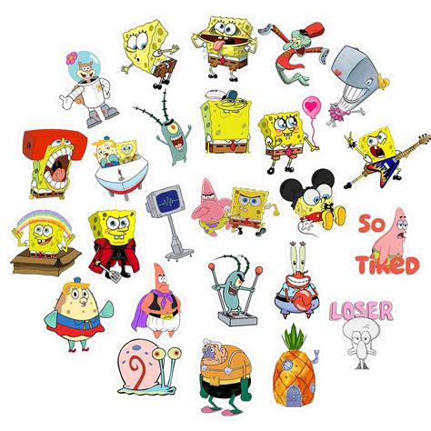 Spongebob Squarepants Stickylickits Stickers You Can Eat All E19